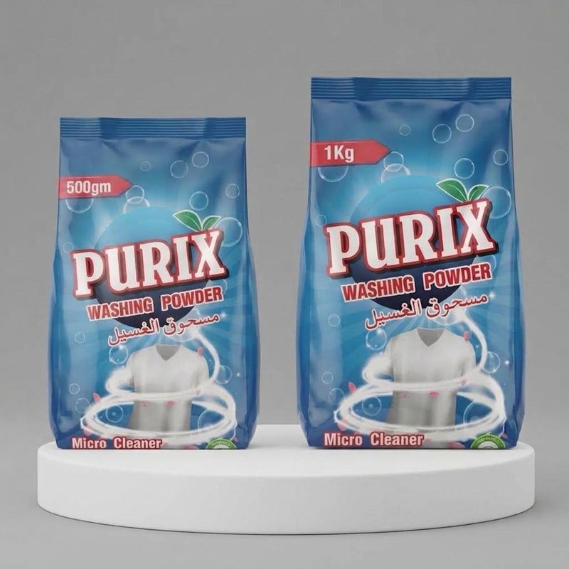 PURIX Washing Powder - Micro Cleaner Formula
