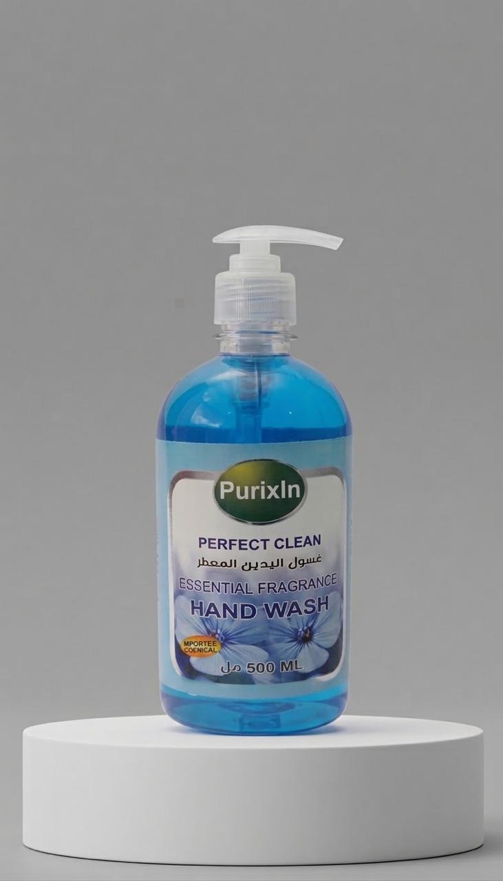 PurixIn Perfect Clean Essential Fragrance Hand Wash - Blue